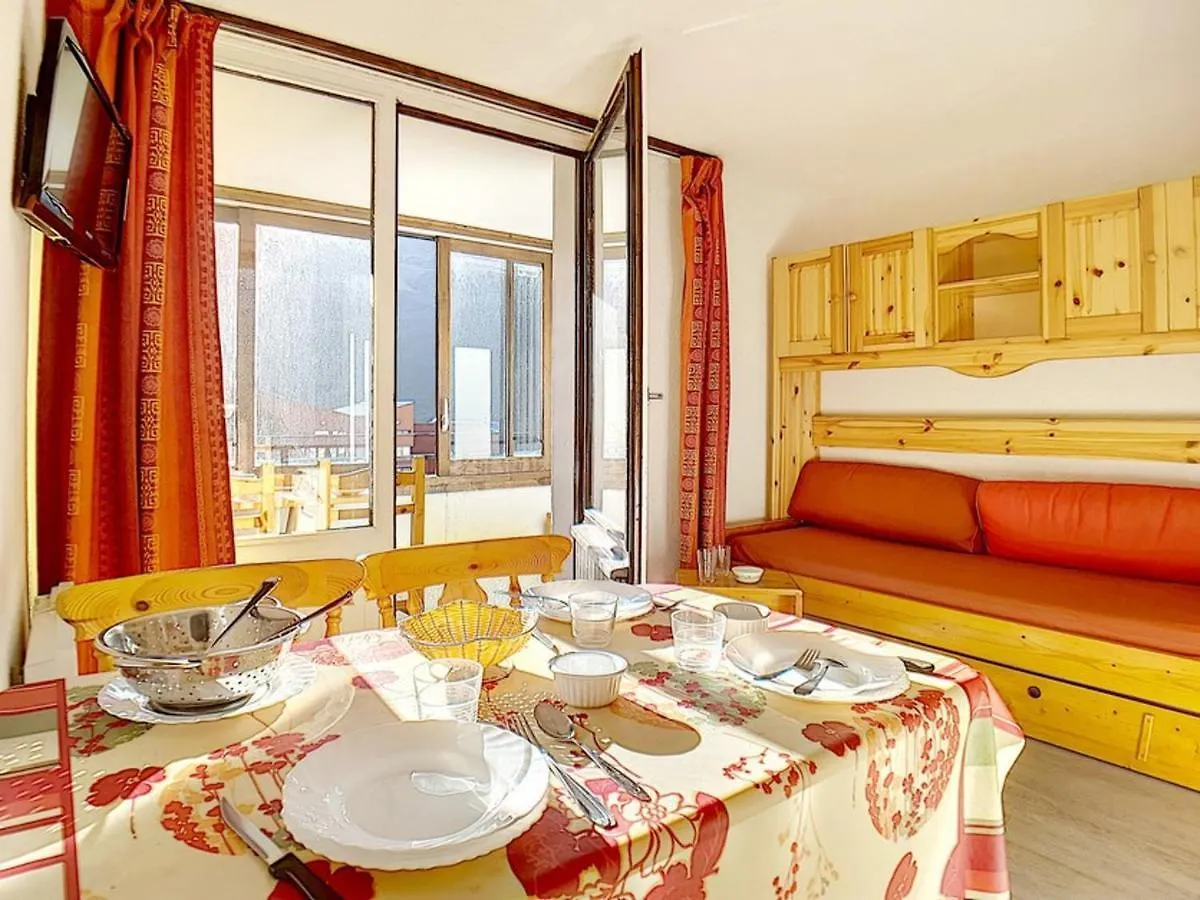 Apartment Studio Lumineux Skis Aux Pieds Avec Balcon Et Wifi - Fr-1-344-902 Saint-Martin-de-Belleville
